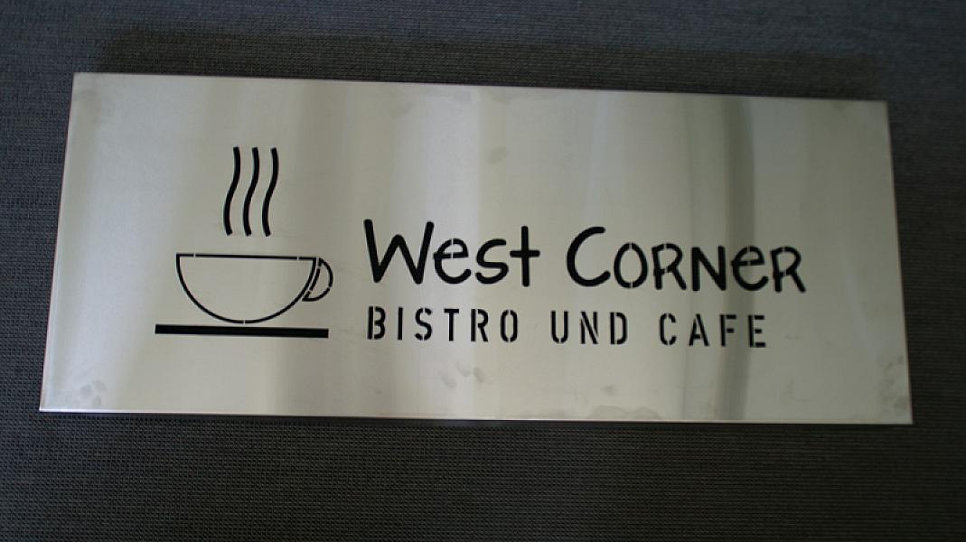 Spezielles Laserteil Schild